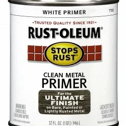 Rust-Oleum Stops Rust Clean Metal Primer White Quart - 7780502 - Primers