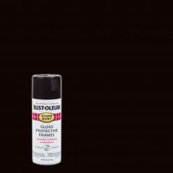 Rust-Oleum Stops Rust Protective Enamel Gloss Dark Walnut - 262661 - Paint, Primer & Stain -Painting Sales Shop b50386387db586e95bce8d56bcd598cce6e8e3f4 262661 srt 12oz protectiveenamel swatch gloss darkwalnut