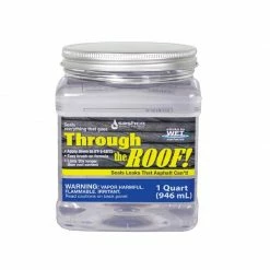 Through The Roof Brushable Sealant, Quart - SA14003 - Adhesives Fillers