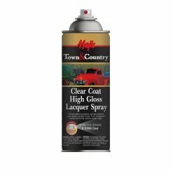 Majic Town & Country Clear Coat High Gloss Lacquer Clear Spray - 8-20999-8 - Auto & Equipment Paint