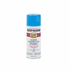 Rust-Oleum Stops Rust Spray Paint Stops Rust GlossMaui Blue Spray 269292