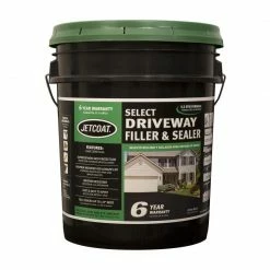 Jetcoat Select Ready-To-Use Driveway Filler and Sealer, 5 Gallon - 25695 - Coatings