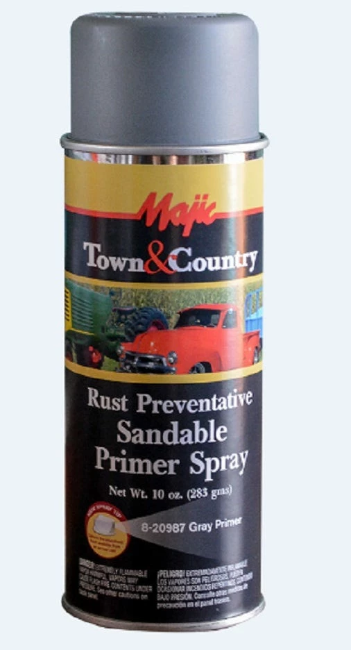 Majic Rust Preventative Sandalbe Primer Spray - 8-20987-8 - Auto & Equipment Paint 1 Majic Rust Preventative Sandalbe Primer Spray - 8-20987-8 - Auto & Equipment Paint