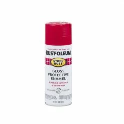 Rust-Oleum Stops Rust Spray Paint Stops Rust GlossCarnival Red Spray7763830