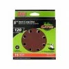 Gator Ali Industries 5 Inch 8 Hole 120 Grit Hook & Loop Sanding Disc 15 Pack - 4141 - Sandpaper