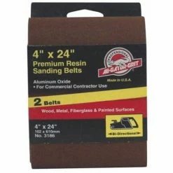 Ali Industries Gator 120 Grit Sand Belt 2 Pack - 3185 - Sandpaper