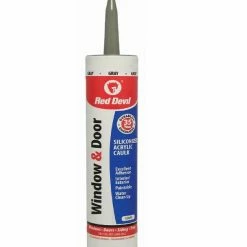 Red Devil Window And Door Acrylic Caulk Gray 0846/50 - Caulk & Sealants