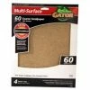 Gator Ali Industries Aluminum Oxide 60 Grit Coarse Sandpaper 4 Pack - 4440