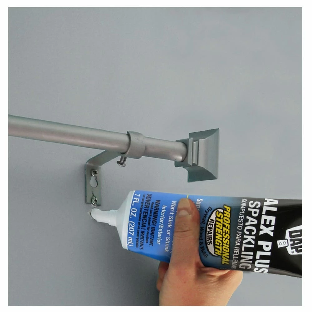 DAP Alex Plus Spackling - White, 7 oz. - 7079818744 - Caulks Sealants 2 DAP Alex Plus Spackling - White, 7 oz. - 7079818744 - Caulks Sealants - Image 2