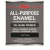 Majic All-Purpose Oil Base Enamel Black Quart - 8-2477-2 - Exterior Paint