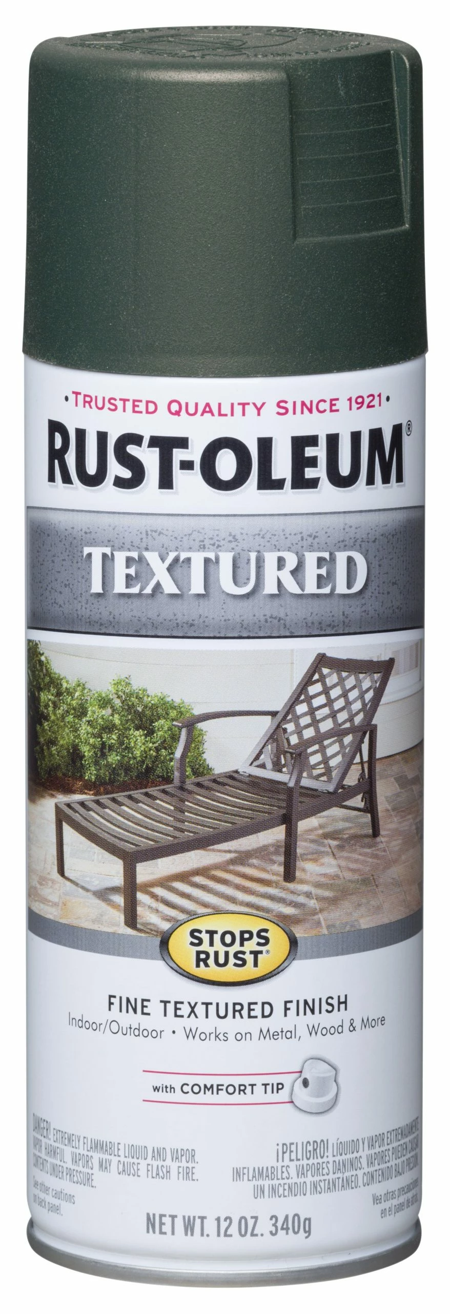 Rust-Oleum Textured Forest Green Spray - 7222830 - Spray Paint - Image 3