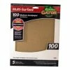Gator Ali Industries 9 Foot x 11 Inch 100 Grit Sandpaper 5 Pack - 4441