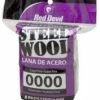 Red Devil Steel Wool 8 Pad Poly Pack - 320