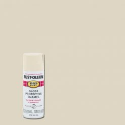 Rust-Oleum Stops Rust Protective Enamel Gloss Almond Spray - 7770830 - Spray Paint -Painting Sales Shop df55d5b217212b27a0360c2d108a4ad52ff64309 7770830 srt 12oz protectiveenamel swatch gloss almond
