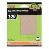 Gator Ali Industries 1/4 Sheet 4 Inch x 5 Inch 100 Grit Clamp-On Sandpaper 6 Pack - 5032
