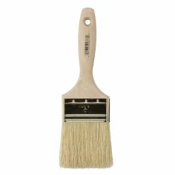 Shur-Line Paint Brush Flat Varn Wht China 3 Inch - 70007FV30 - Brushes