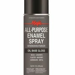 Majic All Purpose Spray Enamel Black Spray - 8-22477-8 - Exterior Paint -Painting Sales Shop eea22d28a041cabe96ee484a6e62a5f19c990d9c 23390009 23390009 image 23390009