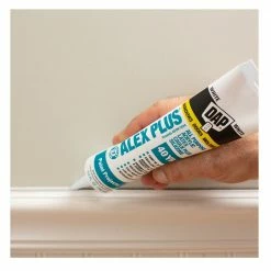 DAP Alex Plus All Purpose Acrylic Latex Caulk Plus Silicone - White, 5.5 oz. - 7079818128 - Caulk & Sealants 8 DAP Alex Plus All Purpose Acrylic Latex Caulk Plus Silicone - White, 5.5 oz. - 7079818128 - Caulk & Sealants -Painting Sales Shop f108ec7b58fe38e85d8019a2f9613692ee8b6d35 2442624 4