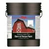 Majic Latex Flat Barn & Fence Paint White 5 Gallon - 8-0046-5 - Exterior Paint