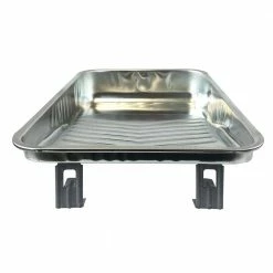 Shur-Line 9.5 Inch Deep Well Metal Paint Tray 2 Liter Capacity - 1891653 - Brushes